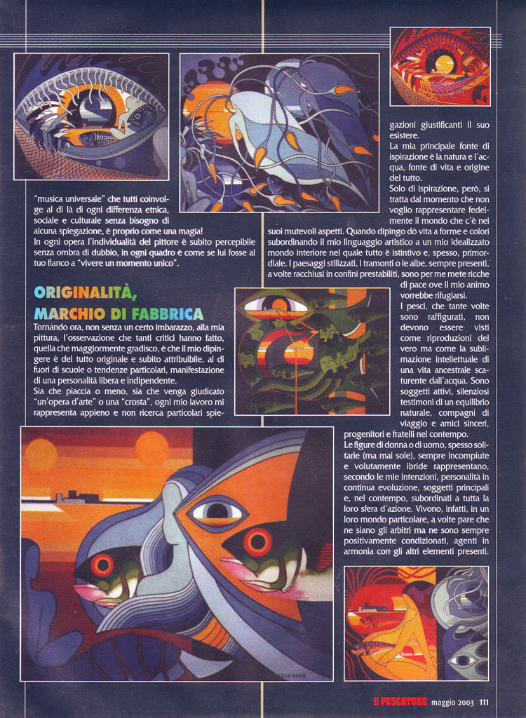 La mia pittura - Maggio 2003