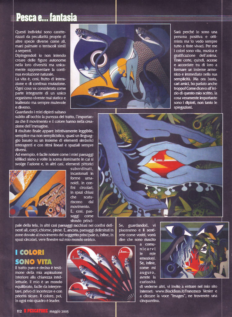 La mia pittura - Maggio 2003
