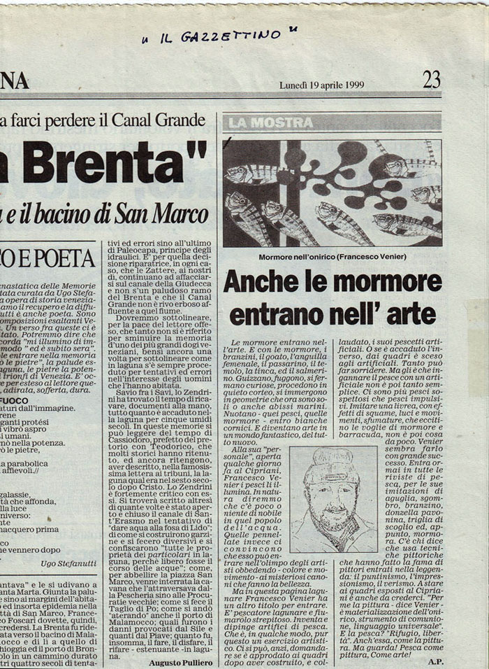 Articolo de IL GAZZETTINO