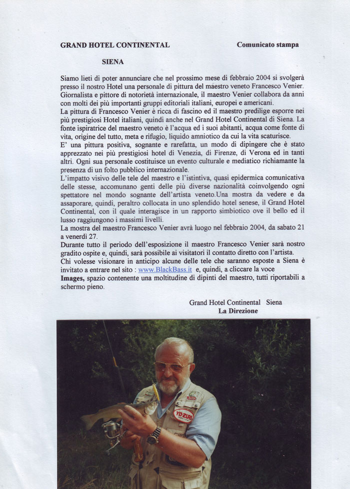 Comunicato stampa